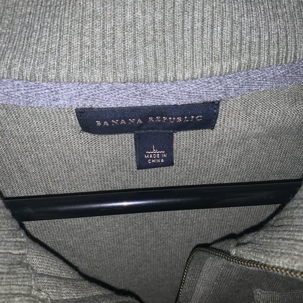 Men’s Banana Republic Quarter Zip Sweater